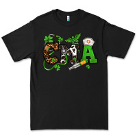 Black St. Patrick's Day CMA Premium Tee - OliviaCreatesArt