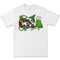 White St. Patrick's Day CMA Premium Tee - OliviaCreatesArt