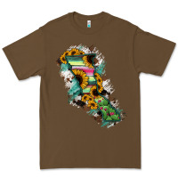 Cacao Baja California State Of Mexico Map Premium Tee - RanaPortraitStore