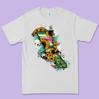 Baja California State Of Mexico Map Premium Tee Designed By Ranaportraitstore