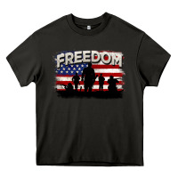 Asphalt Freedom 4th of july Heavy Core Tee - CowGirlArtShop