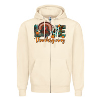 Sandshell love thanksgiving Zipper Hoodie - JahusDesignShop