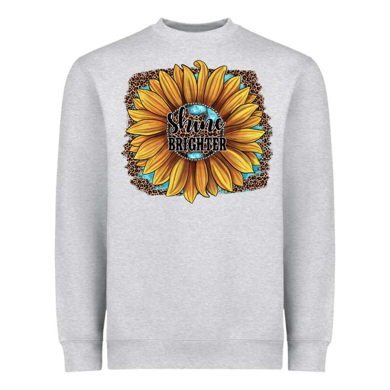 Shine Brighter Heavyweight Sweatshirt by JahusDesignShop | Teevron