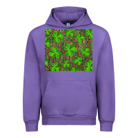 Tulip Saint Patricks Day Shamrock And Leopard Urban Hoodie - RanaPortraitStore