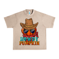French Oak howdy pumpkin Urban Heavy Tee - BundleAndBundleShop
