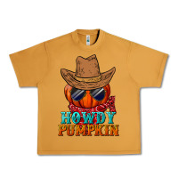 Peanut Butter howdy pumpkin Urban Heavy Tee - BundleAndBundleShop