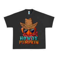 Pigment Black howdy pumpkin Urban Heavy Tee - BundleAndBundleShop