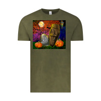 Vintage Olive headstone and coffin tumbler Vintage Tee - BundleAndBundleShop