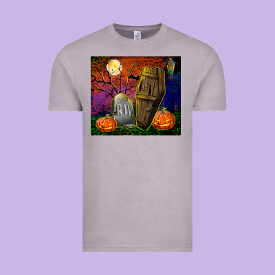 Headstone And Coffin Tumbler Vintage Tee Designed By Bundleandbundleshop