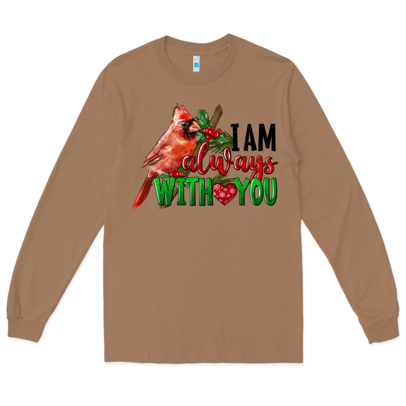 I Am Always With Your Cardinal Bird Long Sleeve Tee by LillyAllenDesigns | Teevron