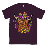 Plum mardi gras cow Classic Tee - OliviaCreatesArt