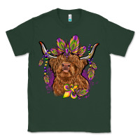 Sports Green mardi gras cow Classic Tee - OliviaCreatesArt