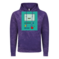 Cloud Purple adventure time game bmo cover funny Vintage Hoodie - baoMotion