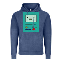Vintage Denim adventure time game bmo cover funny Vintage Hoodie - baoMotion