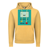 Vintage Mustard adventure time game bmo cover funny Vintage Hoodie - baoMotion