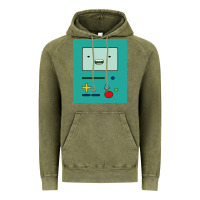 Vintage Olive adventure time game bmo cover funny Vintage Hoodie - baoMotion