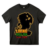 Asphalt Living free-ish since 1865 Heavy Core Tee - HowdyJamesFarm