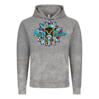 Cloud Rock happy easter sunflower Vintage Hoodie - CowhideDigitalArt
