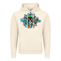 Vintage Artic happy easter sunflower Vintage Hoodie - CowhideDigitalArt