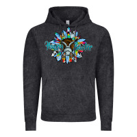 Vintage Black happy easter sunflower Vintage Hoodie - CowhideDigitalArt