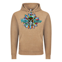 Vintage Coffee happy easter sunflower Vintage Hoodie - CowhideDigitalArt