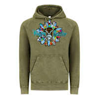 Vintage Olive happy easter sunflower Vintage Hoodie - CowhideDigitalArt