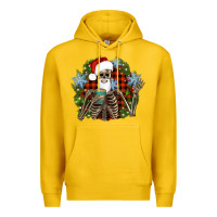 Lemon Santa skeleton christmas Premium Hoodie - Artiststas