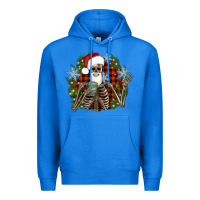 True Royal Santa skeleton christmas Premium Hoodie - Artiststas