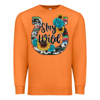 Carrot western stay wild horsesho Premium Sweatshirt - RanaPortraitStore