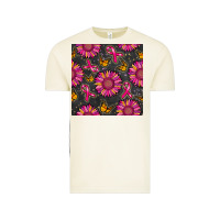 Vintage Arctic breast cancer sunflower seamless pattern Vintage Tee - BundleAndBundleShop