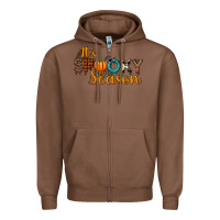 Chestnut it's spooky seanson Zipper Hoodie - JahusDesignShop
