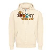 Sandshell it's spooky seanson Zipper Hoodie - JahusDesignShop