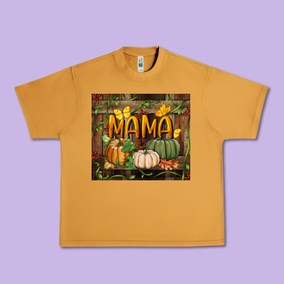 Mama Pumpkin Tumbler Urban Heavy Tee Designed By Bundleandbundleshop