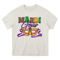 Happy Mardi Gras Carnival Mask Heavy Core Tee | Teevron