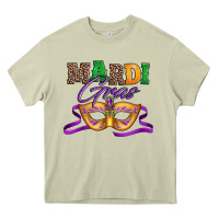 Mossy happy mardi gras carnival mask Heavy Core Tee - Jasminsmagicworld