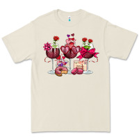 Bone valentine's day wine glasses Premium Tee - OliviaCreatesArt