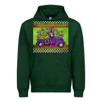 Forest Green mardi gras truck Urban Hoodie - Jasminsmagicworld