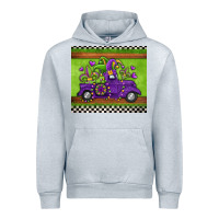 Heather Grey mardi gras truck Urban Hoodie - Jasminsmagicworld
