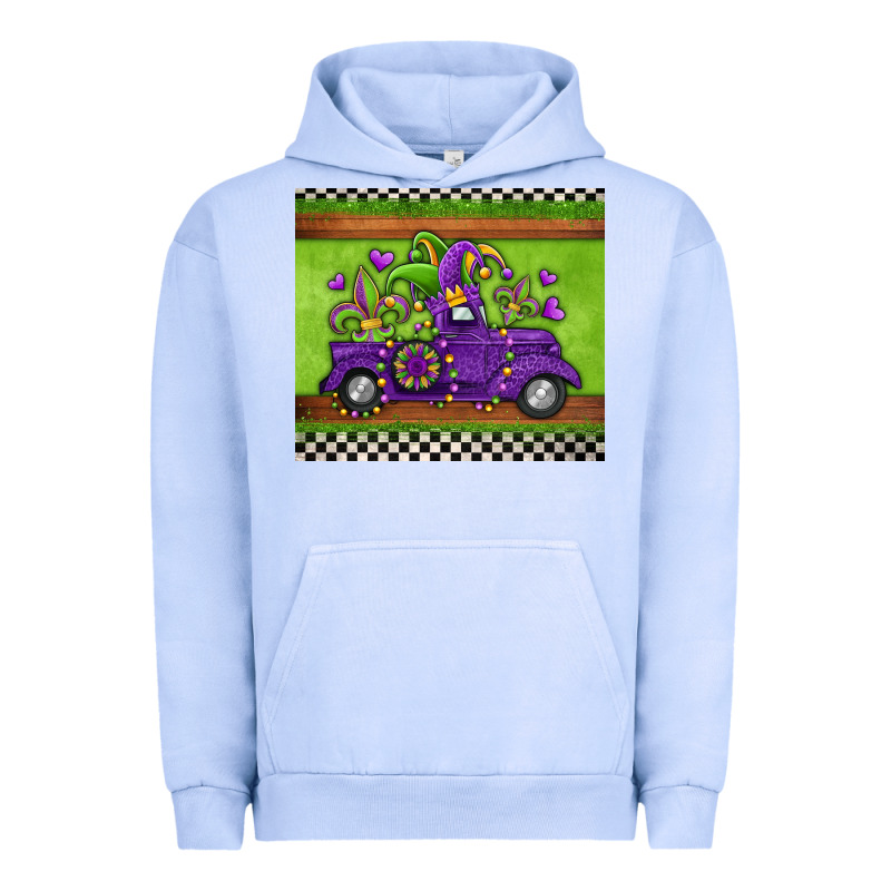 Mardi Gras Truck Urban Hoodie by Jasminsmagicworld | Teevron