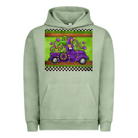 Pigment Oil Green mardi gras truck Urban Hoodie - Jasminsmagicworld