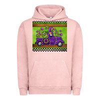 Pigment Salmon mardi gras truck Urban Hoodie - Jasminsmagicworld