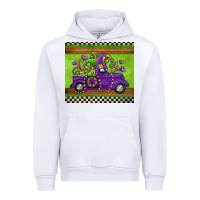 White mardi gras truck Urban Hoodie - Jasminsmagicworld