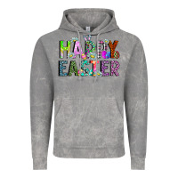 Cloud Rock Happy Easter Vintage Hoodie - CowhideDigitalArt