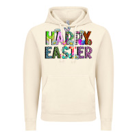 Vintage Artic Happy Easter Vintage Hoodie - CowhideDigitalArt