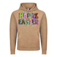 Vintage Coffee Happy Easter Vintage Hoodie - CowhideDigitalArt
