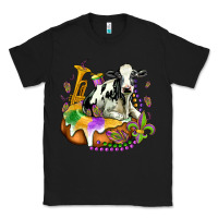 Black holstein mardi gras Classic Tee - OliviaCreatesArt