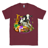 Burgundy holstein mardi gras Classic Tee - OliviaCreatesArt