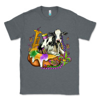 Charcoal Heather holstein mardi gras Classic Tee - OliviaCreatesArt