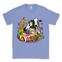 Colony Blue holstein mardi gras Classic Tee - OliviaCreatesArt