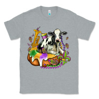 Heather Grey holstein mardi gras Classic Tee - OliviaCreatesArt